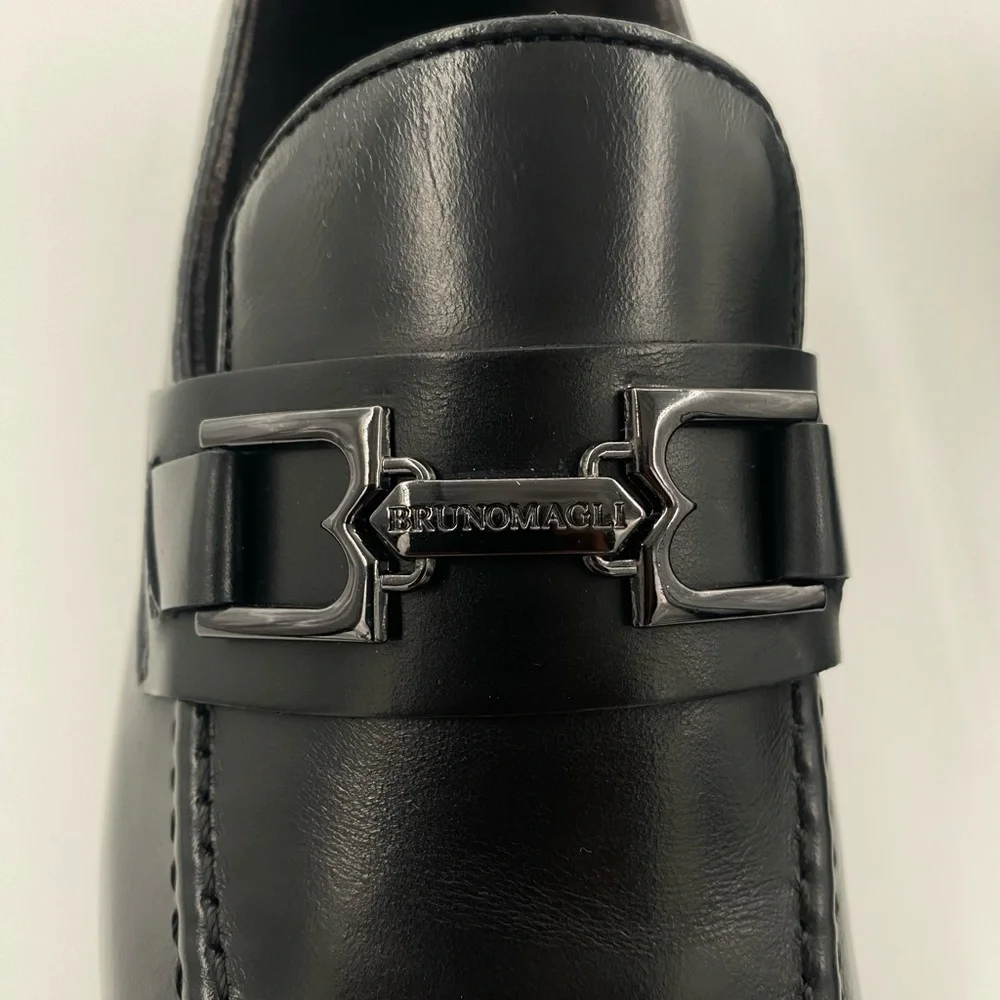 BRUNO MAGLI Men's Javier Black Calf
Loafer Shoes - Picture 9 of 10
